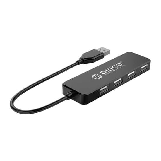 Orico Adapter vozlišče, USB na 4x USB (črno)