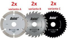 Asist Segmentiran diamantni disk za AE5KR55DN-BMC, 2 kosa