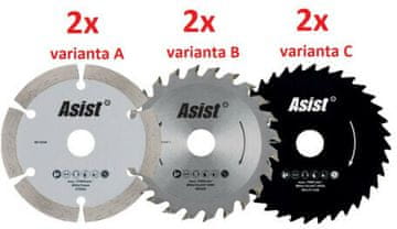 Asist Segmentiran diamantni disk za AE5KR55DN-BMC, 2 kosa