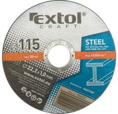 Extol Craft 230x1,9x22,2mm Kovinska rezalna kolesa