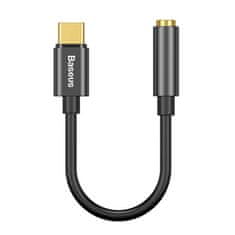 BASEUS Baseus L54 USB-C + mini jack 3,5 mm avdio adapter (črn)