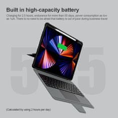 Nillkin Bumper Combo Keyboard Case za iPad Pro 12.9 2020/2021/2022/ Air 13 2024/2025 Black