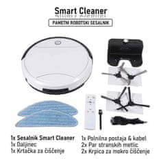 SmartCleaner Essential Robotski sesalnik s funkcijo pomivanja - ODPRTA EMBALAŽA