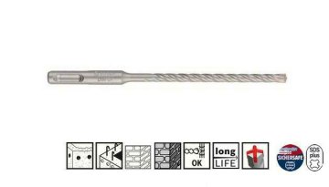 Bosch Plus-5X 4-rezilni sveder SDS Plus 16 x 460 mm