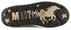 Mustang Ženski gležnjarji 1290607-100 umazano beli (Velikost 38)