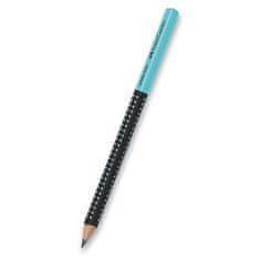 Faber-Castell Grafitni svinčnik Grip Jumbo Two Tone, trdota HB - črna/modra