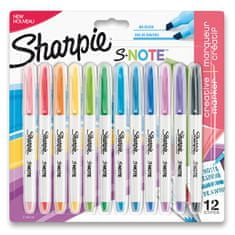 Sharpie S-Note 12 barv