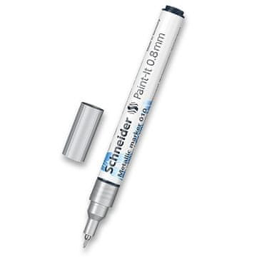 Schneider Kovinski marker Paint-It 010 - srebrn