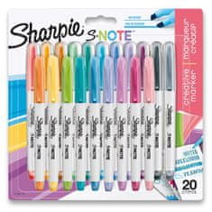 Sharpie S-Note 20 barv