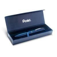 Pentel Gel pisalo EnerGel BL2007 Luxury - modro 0,7 mm v darilni škatli
