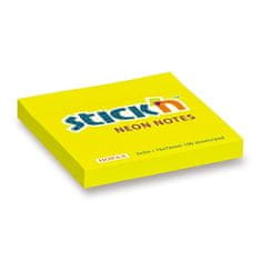 Stick'n Notes 76 × 76 mm, 100 listov, rumena