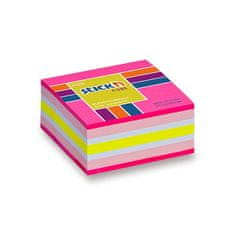 Stick'n Notes Neon, 51 × 51 mm, 250 listov, različne barve, roza