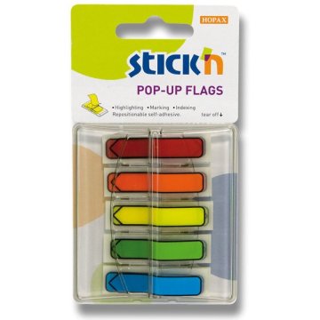Zastave Stick'n Pop-Up - puščice, 5 x 30 kosov