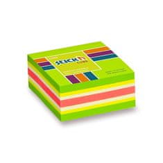 Stick'n Notes Neon, 51 × 51 mm, 250 listov, različne barve - zelena