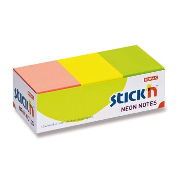 Stick'n Notes - 38 x 51 mm, neon