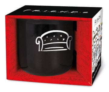 Stor Skodelica Friends črna 410 ml