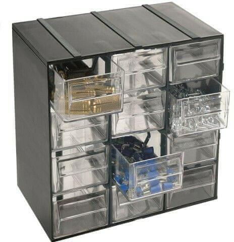 ArtPlast HOBBY Organizator za 12 predalov 190 x 228 x 142 mm, 12 predalov