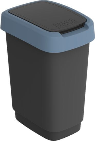 eoshop Koš za smeti TWIST 10L - modri