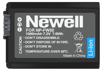 baterija Sony NP-FW50 + USB-C polnilec