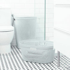 Curver Košara za perilo, Infinity recycled, 40l, bela