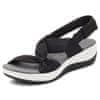 Ženski sandali Riviera, črna, 39