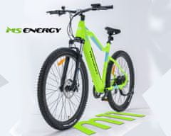 MS ENERGY m11 električno kolo, gorsko, 250W 30Nm motor, do 25km/h, črno-zeleno