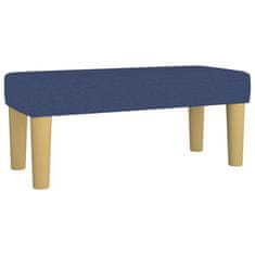 Vidaxl Klop modra 70x30x30 cm blago