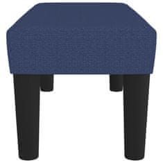 Vidaxl Klop modra 70x30x30 cm blago