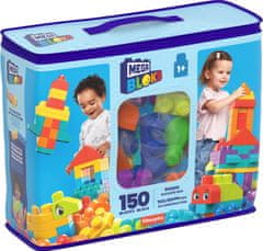 MEGA BLOKS Velika vreča kock - modra (150) HHM96