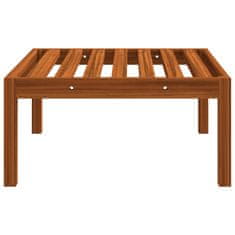 Vidaxl 4-delni vrtni sedežni komplet z blazinami kremne barve 63x63 cm