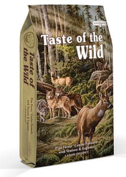 Taste of the Wild Pine Forest Canine hrana za odrasle pse, divjačina in stročnice, 12,2 kg