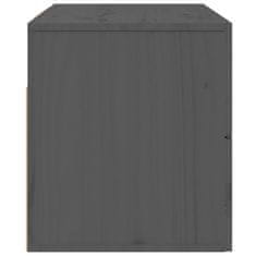 Vidaxl Stenska nočna omarica siva 50x36x40 cm