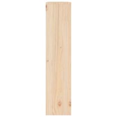 Vidaxl Pokrov za radiator 79,5x19x84 cm trdna borovina