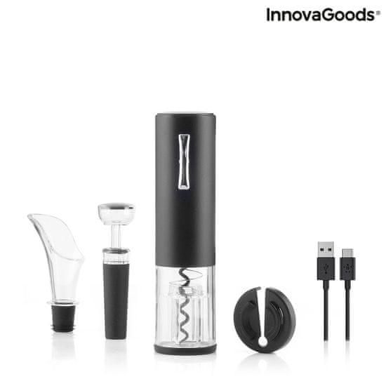 InnovaGoods ELEKTRIČNI AKUMULATORSKI ODPIRAČ ZA BUTELJKE