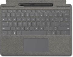 Microsoft Surface Pro X/8/9 tipkovnica+svinčnik 2, siva (8X6-00088)