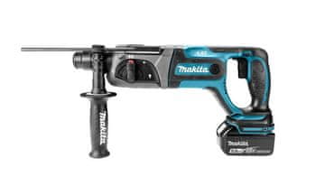 shumee MAKITA VRTALNO KLADIVO Z MOŽNOSTJO KOVANJA 18V 2J 2 x 5,0Ah DHR241RTJ