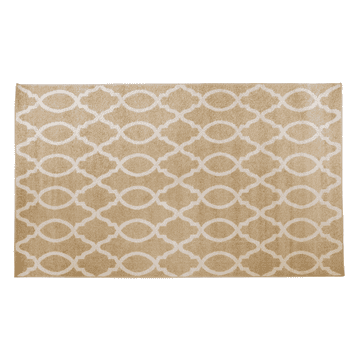 KONDELA Preproga, bež / slonovina, 100x150, NALA