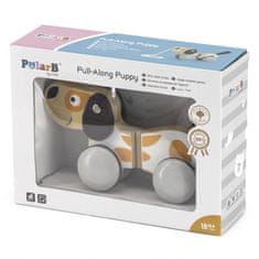 Viga Toys Leseni pes za vleko