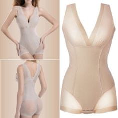 Northix Shapewear spodnje perilo za oblikovanje postave, bež - velikost XL 