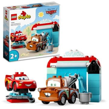 LEGO DUPLO Disney 10996 Na avtopralnici s strelo McQueen in arašidom