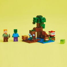 LEGO Minecraft 21240 Pustolovščina v močvirju