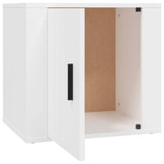 Vidaxl Nočna omarica 2 kosa bela 50x39x47 cm