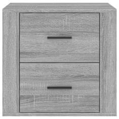 Vidaxl Nočna omarica Siva sonoma 50x39x47 cm