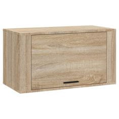 Vidaxl Stenska omarica za čevlje sonoma hrast 70x35x38 cm inžen. les
