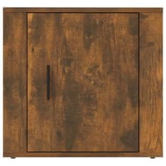 Vidaxl Nočna omarica dimljeni hrast 50x39x47 cm