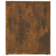 Vidaxl Nočna omarica dimljeni hrast 50x39x47 cm