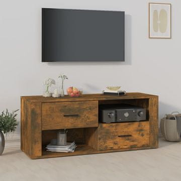 Vidaxl vidaXL TV stojalo dimljeno hrastovo 100x35x40 cm