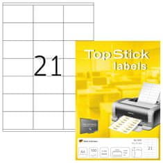 Herma Top Stick 8707 etikete, 70 x 40 mm, 100/1