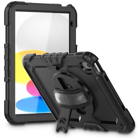 Tech-protect Solid 360 ovitek za iPad 10.9'' 2022, črna