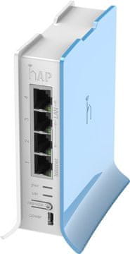 Mikrotik RB941-2nD-TC, hAP-Lite, 650Mhz CPU, 32MB RAM, 4xLAN, 2.4Ghz 802b/g/n, ROS L4, ohišje, PSU